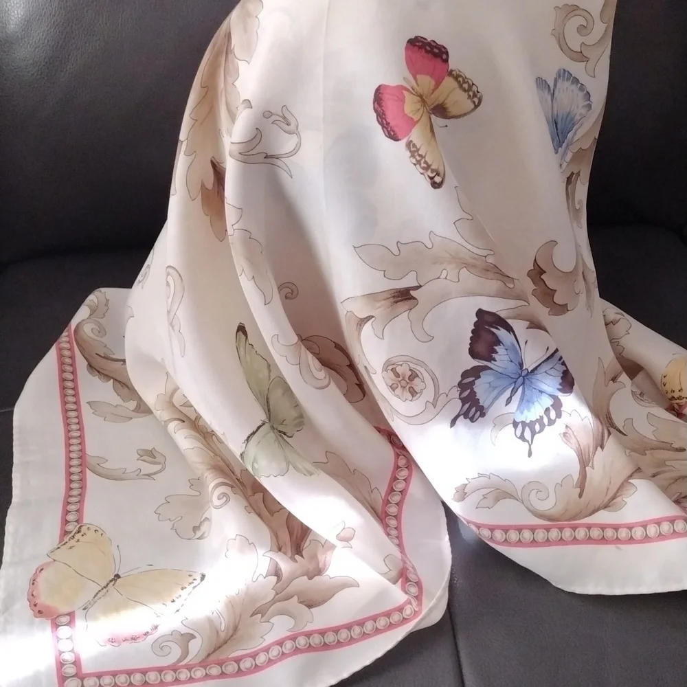 Vintage Scarf Butterflies